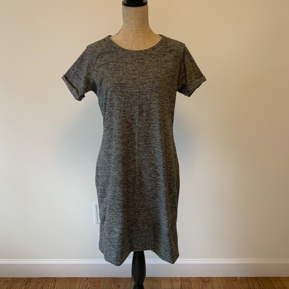 Heathered Grey Teeshirt Dress